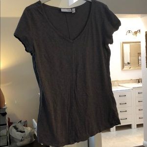 Basic light brown T-shirt size S